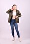 Women's Lined Water Resistant Hooded Raincoat