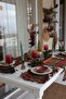New Year's Concept American Tablecloth Checkered Ruffled 43X30Cm 2 Pieces - 3
