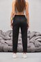 Women's Cotton and Lycra High Waist Slim Fit Pocket Pants - 4