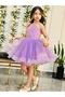 Girl's Pearl Embellished Stylish Evening Dress (One Size, Larger Sizes Preferred) - 5