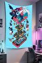 Vertical Gamer Wall Covering – Gaming Themed, High-Quality Fabric, Tapestry Wall Carpet - 2