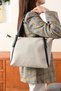 Women's New Season Large Size Luxury Hand and Shoulder Bag Shoulder Bag Size: 33 X 40 cm - 4