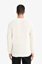 Standard Fit Crew Neck Knitwear Ecru Men's Sweater A8458Ax/Er139 - 6