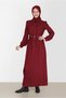 Beli̇ Kuşakli Gömlek Yakka Elbi̇se 42268-1 - 2