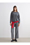Esvab • Modern & Distinctive Zero Roba Collar Women's Knitwear Sweater - 2