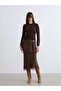 Rmz Gi̇yi̇m Farkiyla Devrik Roba Collar Women's Knitwear Sweater - 2