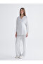 Özmarka New Season Shawl Collar Striped Maternity Pajama Set