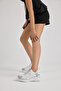Women's White Gray Comfortable Fit High Sole Lace-Up Sneakers - 4