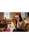 Santa Claus Patterned Christmas Glasses - Christmas Accessory Party - 4