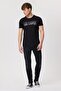 Huge Men's 100% Cotton O-Neck T-Shirt Black