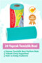 Cleaning Cloth Perforated 20 Sheet Roll - 3 Pack - 3