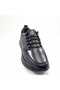 Men's Genuine Leather Shoes Size 38-39 Heel Spur Padded Black - 2