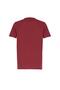 Twingo Men's 100% Cotton Crew Neck Pique T-Shirt Burgundy - 2