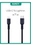 كابل USB-A إلى Lightning مضفر من النايلون، معتمد من MFi، كابل شحن سريع لأجهزة iPhone 14/14 Plus/14 Pr