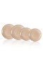 4-Piece Spiral Dinnerware Set – 2 Dinner 26cm Plate & 2 Appetizer 20cm Plate for 2 People.