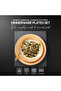 4-Piece Gradient Dinnerware Set – 2 Dinner Plate 27cm & 2 Appetizer Plate 23cm for 2 Persons - 5