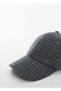 ONSMAINE CHECK BASEBALL CAP - 4