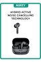 AUKEY Beyond ANC PRO Wireless Earbuds True Wireless Eearbudss، BT 5.4, IPX5 - 3