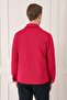 Men's Comfort Fit Flap Pocket Twill Woven Stretch Cotton Red Shirt Jacket g 1561 - 7