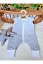 Winter Booted Footed Sleeveless Zippered 2.5 Tog Sleeping Bag for Girls and Boys, Polka Dot/Gray - 2