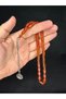 Fire Amber Rosewood Beads Open Orange Colored Cutting 10.5Mmx6Mm T-663 - 2