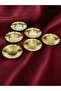 Rio Tea Plate 6 Pieces 18/10 Steel (Full Yellow Titanium) - 3