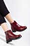 165-204 Burgundy Yanki Daily Women's Boots - 4