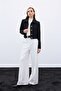 Buttoned Short Jacket - Black - 3