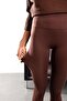 Brown Comfortlux High Waist Leggings - 2