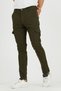 Men's 2 Piece Daily Comfortable Trend Street Fashion Cargo Pocket Trousers Khaki - 3