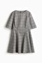 Waisted twill dress - 4