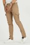 Pack of 2 Cargo Pocket Trousers Multicolored in Black and Camel Colors - 3