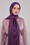 Plum Silk Shawl - 3