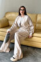 Women's Modal Fabric Double Piped Zipper Set 3122 - 6