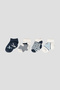 4 Pairs of Summer Cotton Boys' and Baby Booties Socks - 4