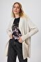 Gloria women's long sleeve cardigan ecru - 2