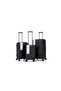3 PIECE TRAVEL TRUNK TROLLEY LUGGAGE AND SUITCASE CABIN APPROVED BAG WITH BEAUTY CASE PP MATERIAL 36