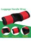 2 PCS Luggage Handle Gloves - Hollow Handle Wraps for Suitcase & Trolley (BLUE) - 3
