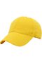 Unisex Adjustable Sports Yellow-green Basic Cap Hat Set of 2 - 4