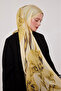 Patterned Silk Shawl |   Fall Yellow