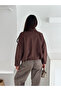 Bomber Jacket with Epaulet Detail, Oversized Suede Jacket - 5