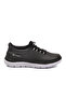 Black and White Ankle Elastic Men's Sports Shoes Flexible Pu m - 2