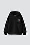 Need Money for Bmw Printed Oversized Unisex Black Hoodie - 2