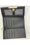 Women's Black Zipper Detailed Polo Emblem Large Horizontal Wallet 10X17X5Cm - 2