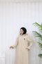 Cashmere Coat, Non-Pilling, Long, with Pockets, Zipper Detail, Women's Imported Cashmere Coat - 5