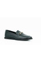 Genuine Leather Eva Sole Buckle Detailed Loafer Women's Shoes - Z126-18 - 3