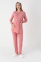 Women's Lace Detailed Special Design Long Sleeve Maternity Dressing Gown Pajama Set 3-Piece Set - 4