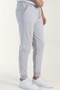 Italian Cut Compact Side Pocket Ribbed Slimfit Track Pants - 4
