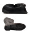 Black Genuine Leather Non-Slip Sole Women's Boots 26900-1 Z - 5