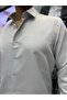 Slim Fit Satin Shirt with Snap Fasteners - 2
